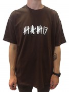 trick17 17 Striche LT Roundneck T-Shirt, brown