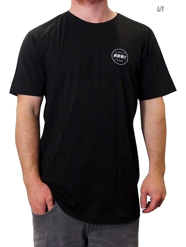 trick17 Mini Circle Logo T-Shirt, black